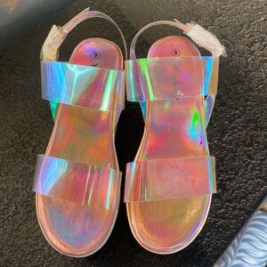 Brand new in box Nature Breeze Platform sandals size 9